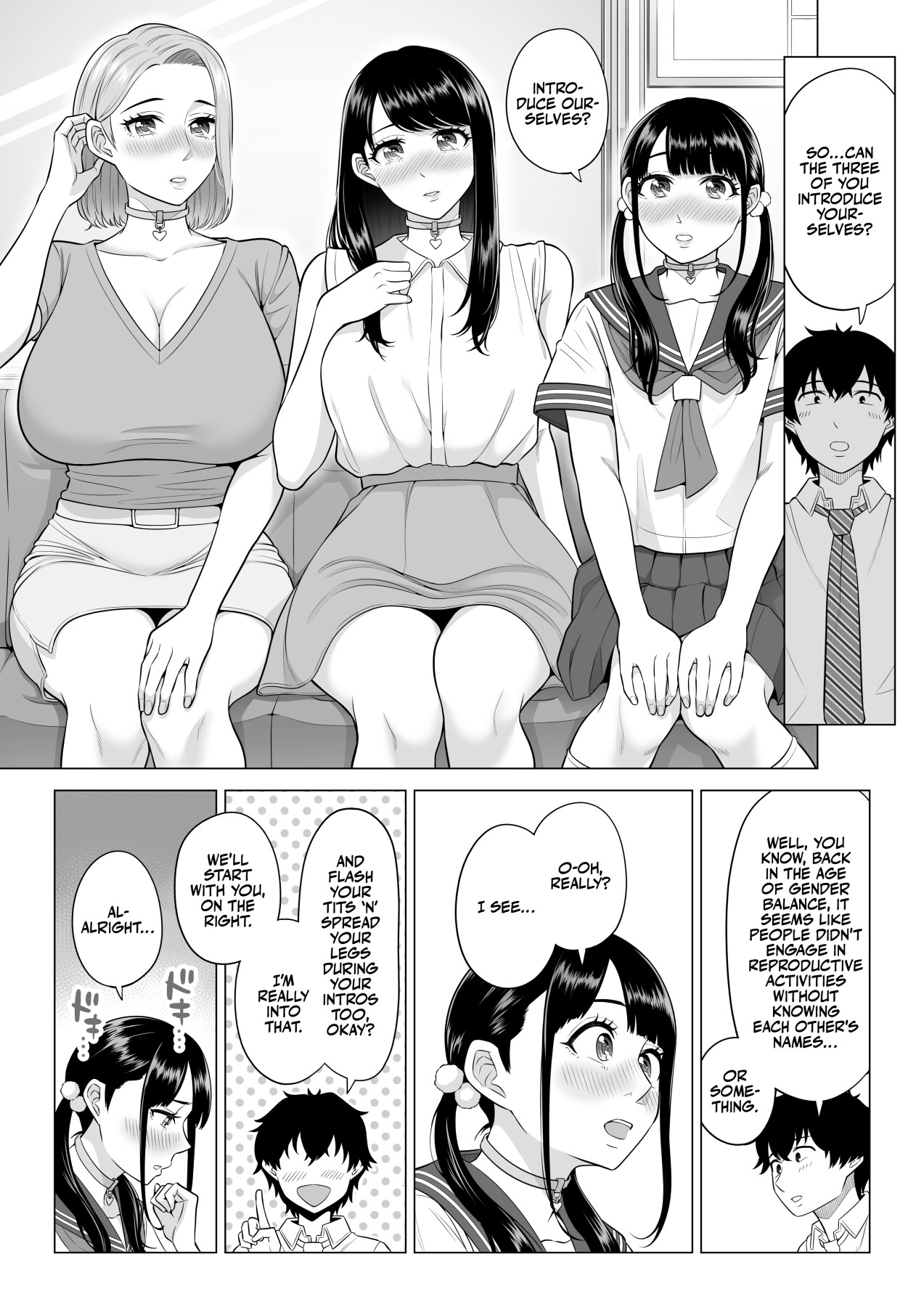 Hentai Manga Comic-In a World Where Men Are Scarce, Sperm Is a Precious Resource.-Read-21